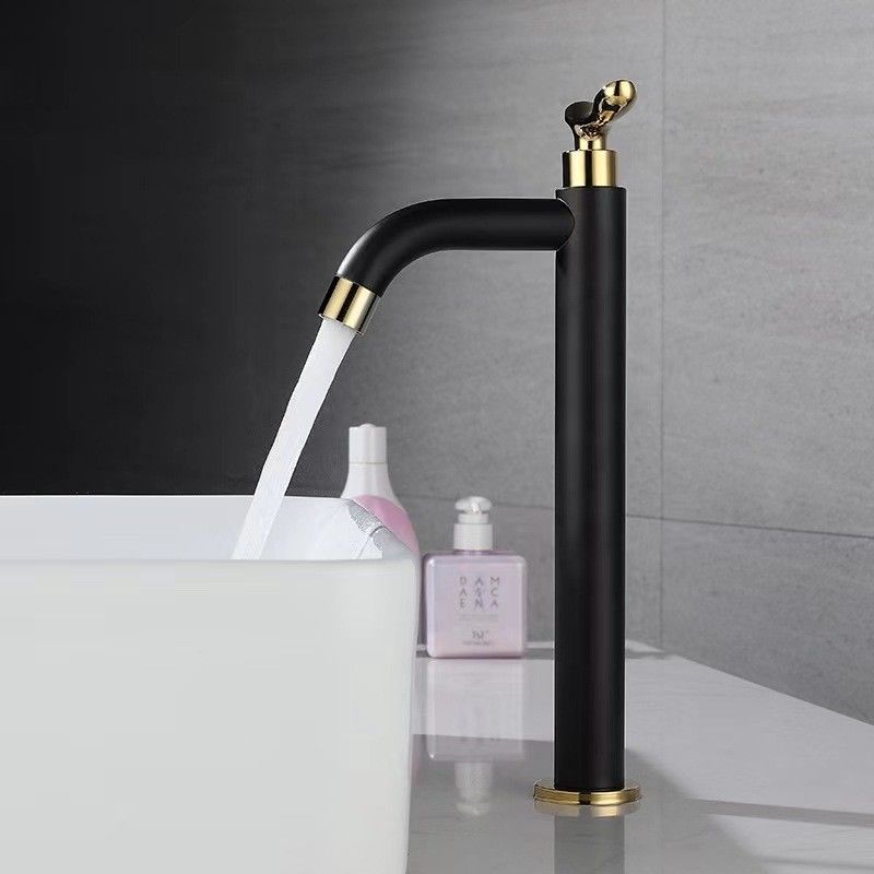 Rubinetti del bacino dell'acqua fredda del bagno alla moda della nave di acciaio inossidabile SUS304 singoli in Matte Black