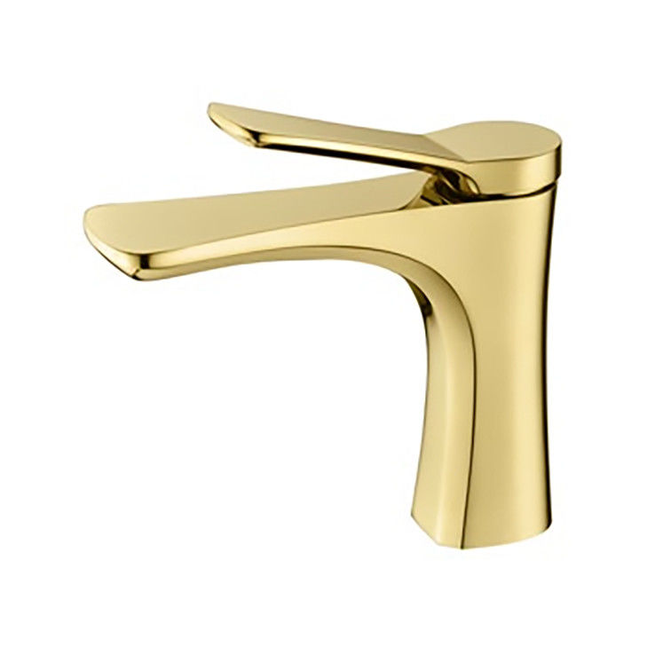 Singolo miscelatore del bacino della maniglia del singolo foro moderno d'ottone in Chrome Matte Black Gold Grey