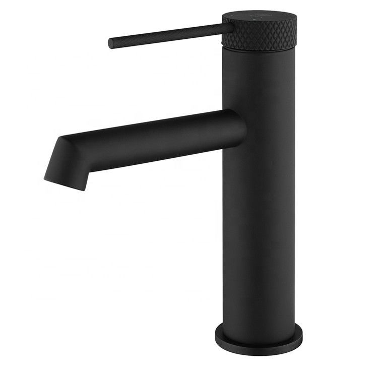 Singolo miscelatore del bacino della maniglia del singolo foro moderno d'ottone in Chrome Matte Black Gold Grey
