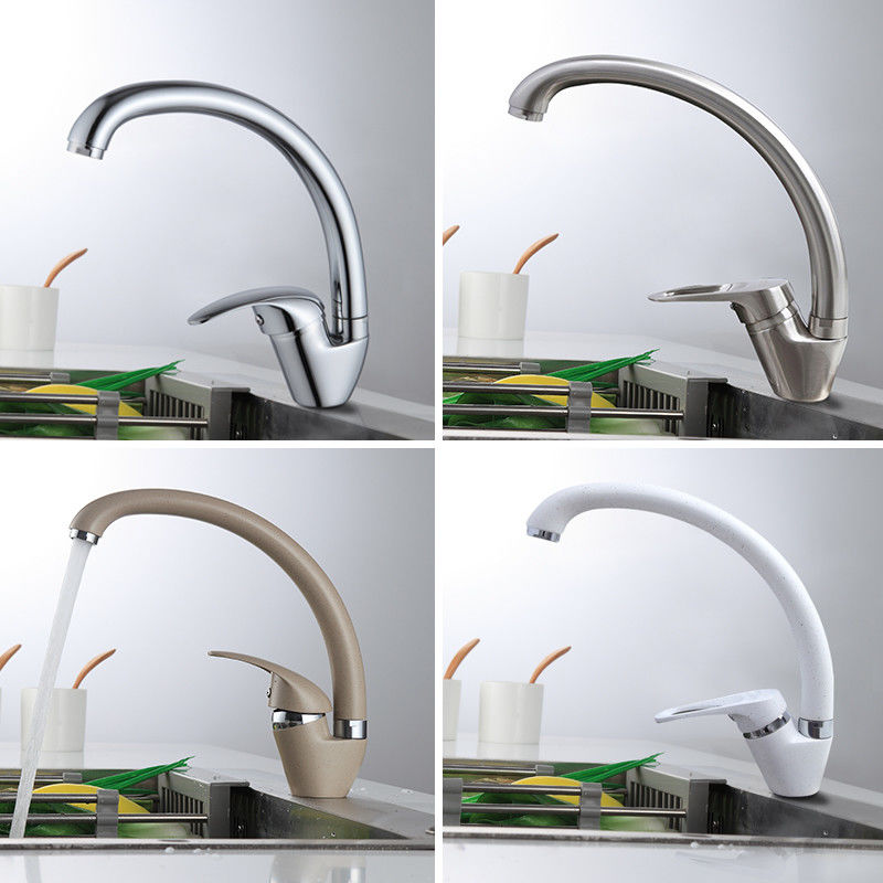 Rubinetto di cucina lavandino mixer rubinetto caldo freddo mixer singolo manico rubinetti di cucina spout girevole